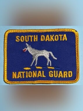 Army National Guard South Dakota Golden Coyote patch